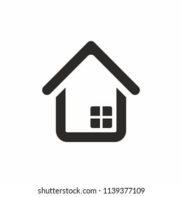 Home Icon, web icon. Vecor