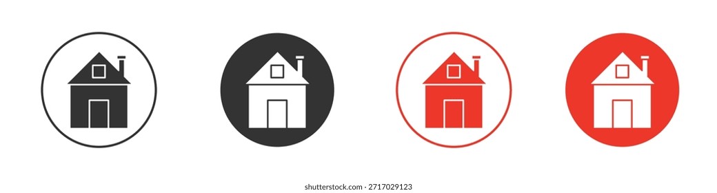 Home icon. web vector design