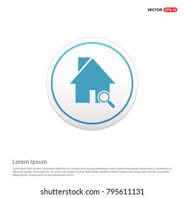 Home Icon White Background icon template