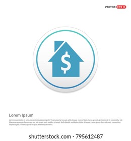 Home Icon White Background icon template