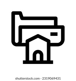 Home-Icon für Ihr Website-Design, Logo, App, UI.