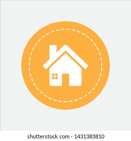Home icon for your website or mobile application.