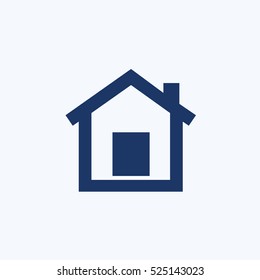 Home icon,clean vector