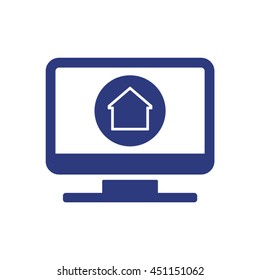 Home  icon.Flat design.