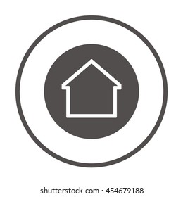 Home  icon.Flat design.