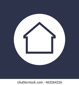Home  icon.Flat design.