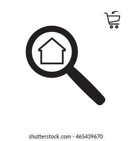 Home  icon.Flat design.
