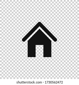 Home Icon.Home Button Vector Illustration.