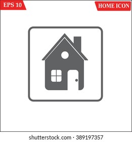 Home icon.House icon vector 
