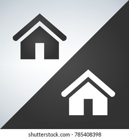 Home icons, light and dark version