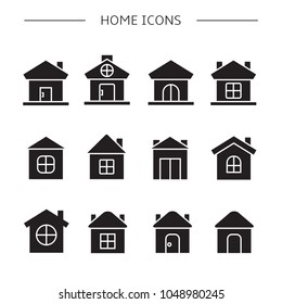 home icons set
