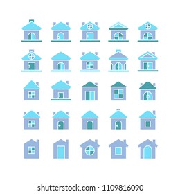 home icons set