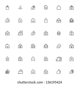 Home icons set