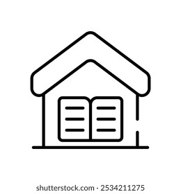 Conjunto de iconos de casa cinco diferentes estilo Vector ilustración de stock