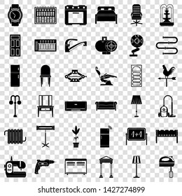Home icons set. Simple style of 36 home vector icons for web for any design