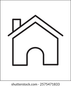 Home icons set.Simple house symbols. Building icon. Vector illustration