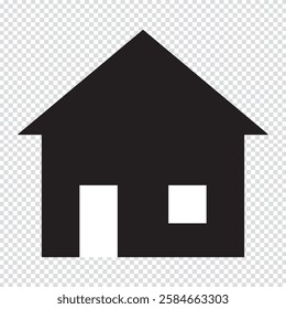 home icons vector. House symbol.  Home page icon. Simple house symbols. Building icon. Web home icon set for websites and apps. Simple house symbol. 