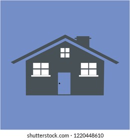 Home icon,vector. Flat design.