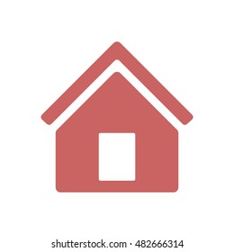 Home  icon,vector. Flat design.