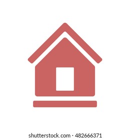 Home  icon,vector. Flat design.