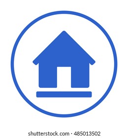 Home  icon,vector. Flat design.