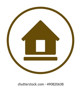 Home  icon,vector. Flat design.