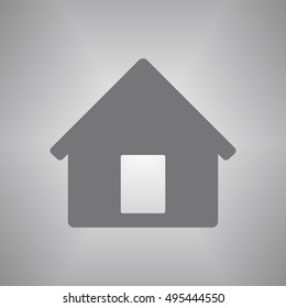 Home  icon,vector. Flat design.