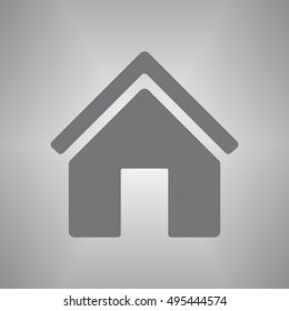 Home  icon,vector. Flat design.