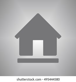 Home  icon,vector. Flat design.