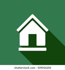 Home  icon,vector. Flat design.