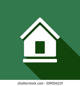 Home  icon,vector. Flat design.