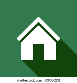 Home  icon,vector. Flat design.