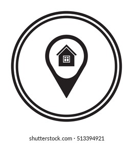  Home  icon,vector. Flat design.
