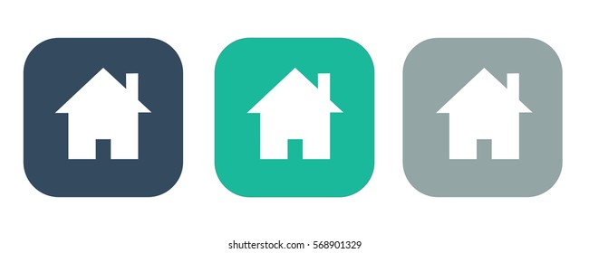 Home icon,Vector illustration