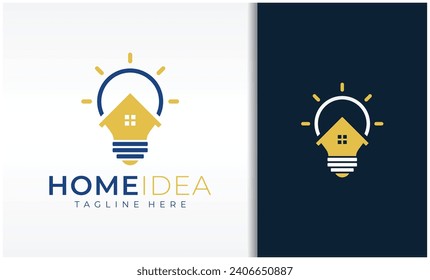 Idea De Casa Y Logo Creativo