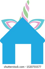 Home improvement concept - unicorn theme