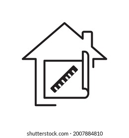 home improvement icons symbol vector elements for infographic web