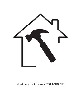 home improvement icons symbol vector elements for infographic web