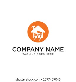 Home improvement logo vector