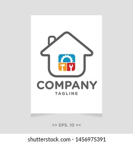 Home Improvement Logo vector Eps. 10 Template