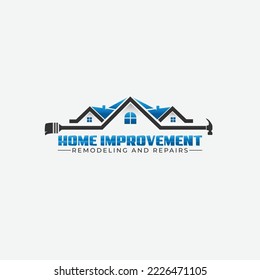 home improvement remodeling and repairs logo