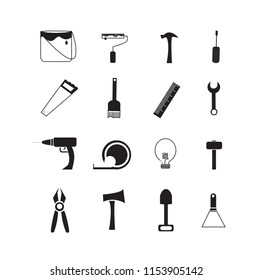 Home improvement vector in white background