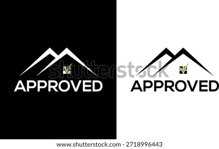 Home Inspection Checkmark Logo Design