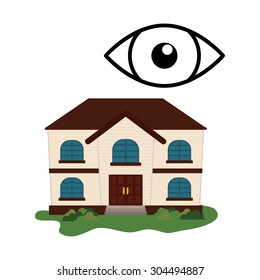 Home Insurance digital design, vector illustration 10 eps graphic
