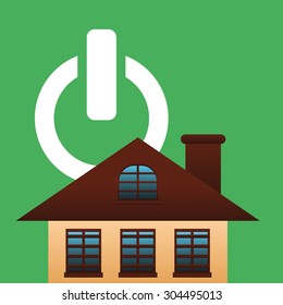 Home Insurance digital design, vector illustration 10 eps graphic