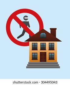 Home Insurance digital design, vector illustration 10 eps graphic