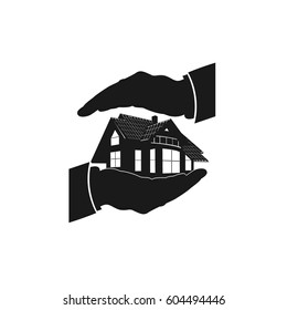 home insurance, icon, vector