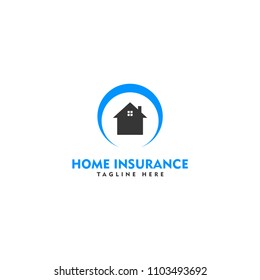 Home Insurance Logo Icon Vector Template Stock Vector (Royalty Free ...