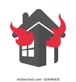 Home insurance symbol