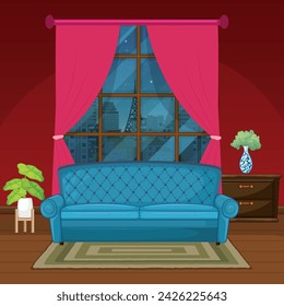 Home Interior decoration vector file for any use